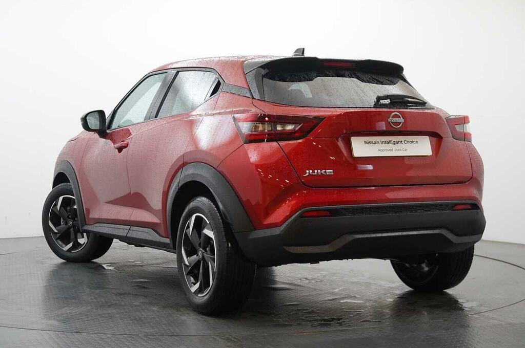 Nissan Juke 1.0 Dig-t 114 N-connecta With Sat Nav And Rear Vie LF23TSY Red #3