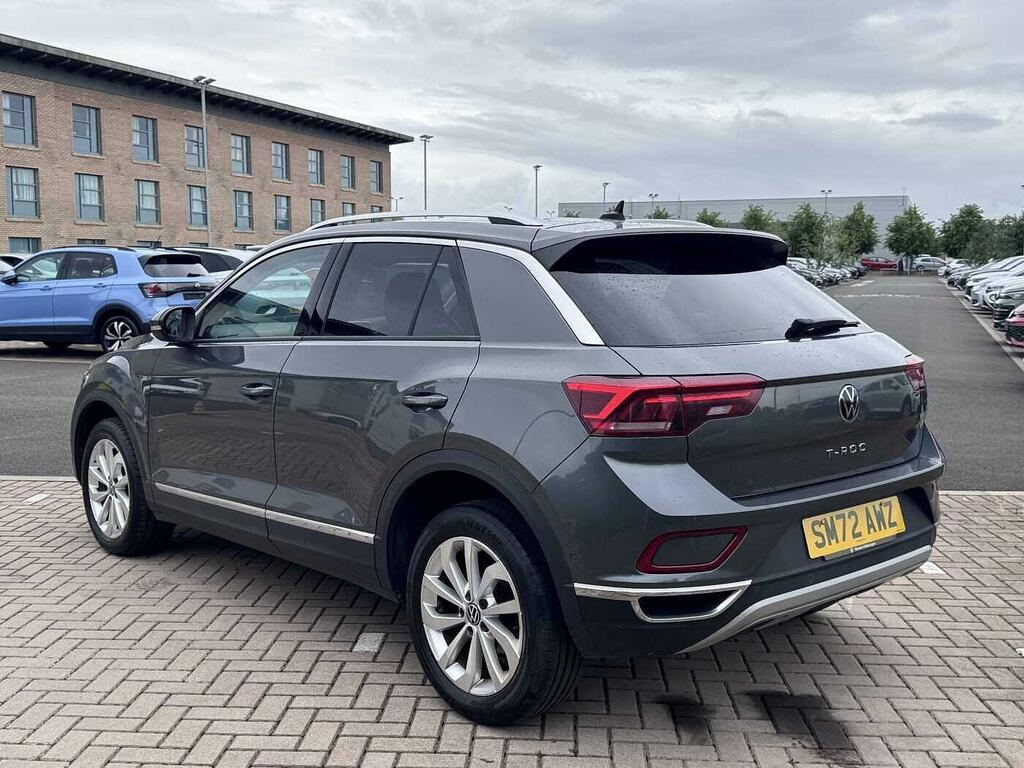 Volkswagen T-Roc 1.5 Tsi R-line Dsg Blue #3