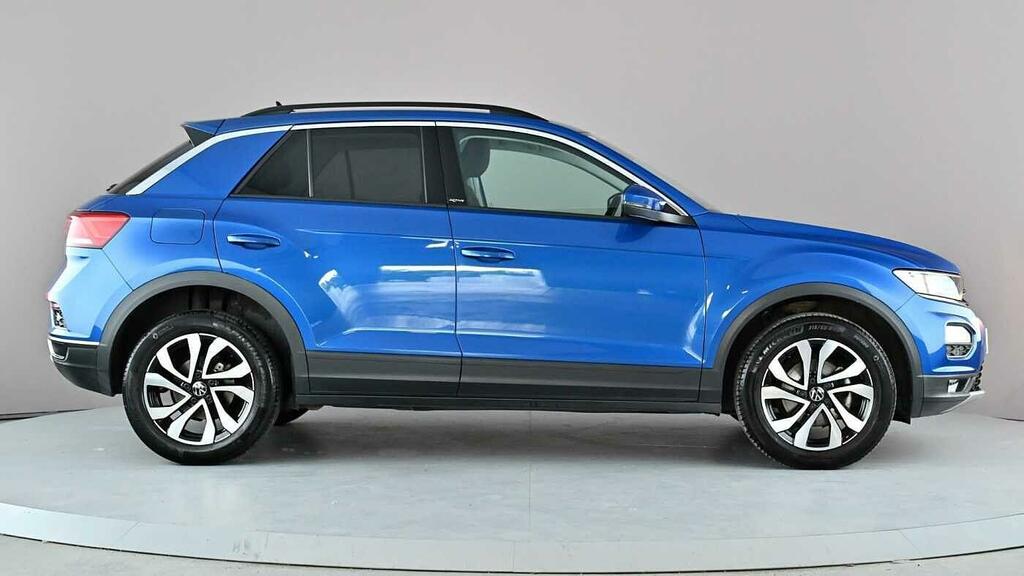 Volkswagen T-Roc 1.5 Tsi Evo Active Dsg Blue #4