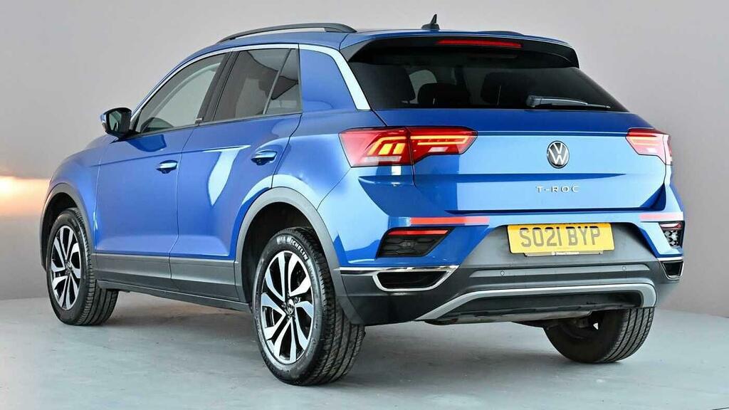 Volkswagen T-Roc 1.5 Tsi Evo Active Dsg Blue #3