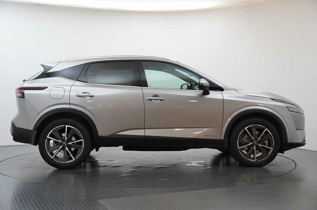 Nissan Qashqai 1.5 E-power 190 Tekna With Sat Nav 360 View Silver #6