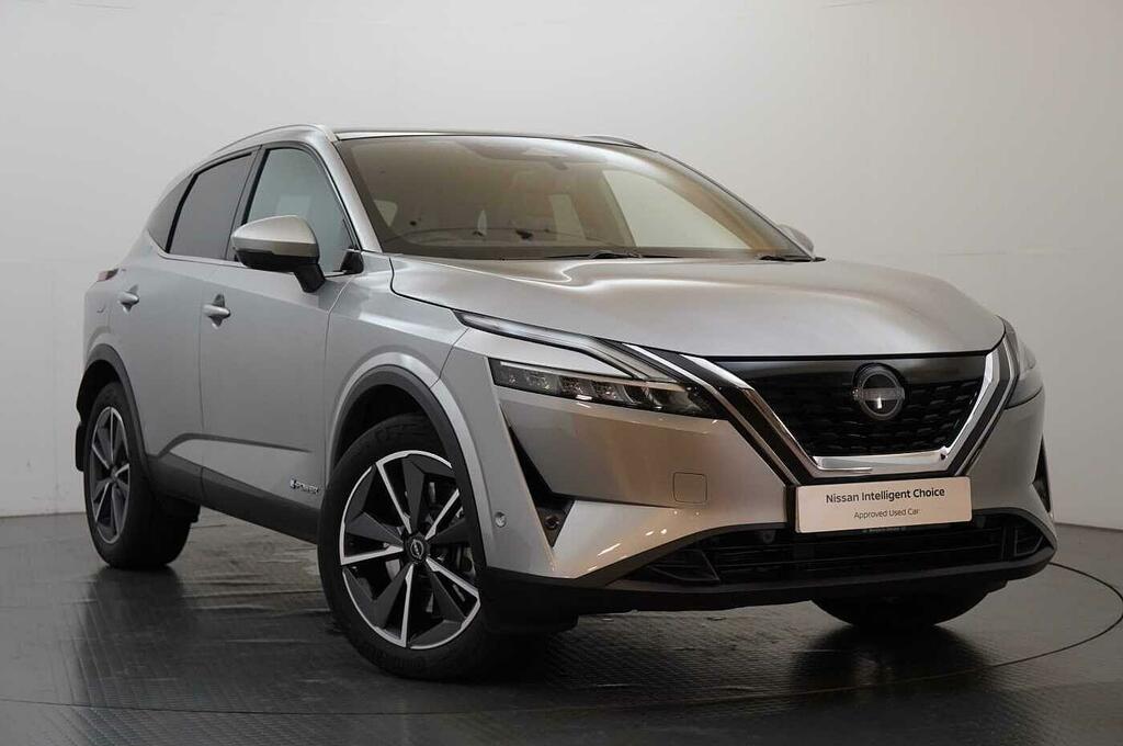 Nissan Qashqai 1.5 E-power 190 Tekna With Sat Nav 360 View Silver