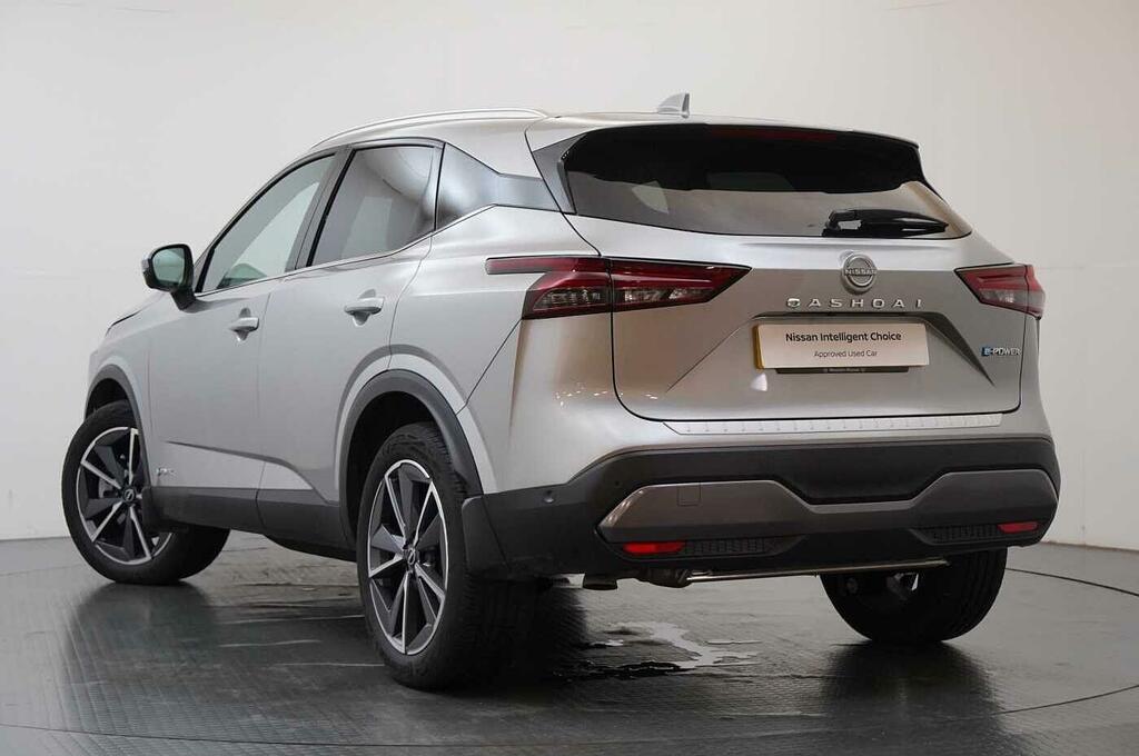 Nissan Qashqai 1.5 E-power 190 Tekna With Sat Nav 360 View Silver #3