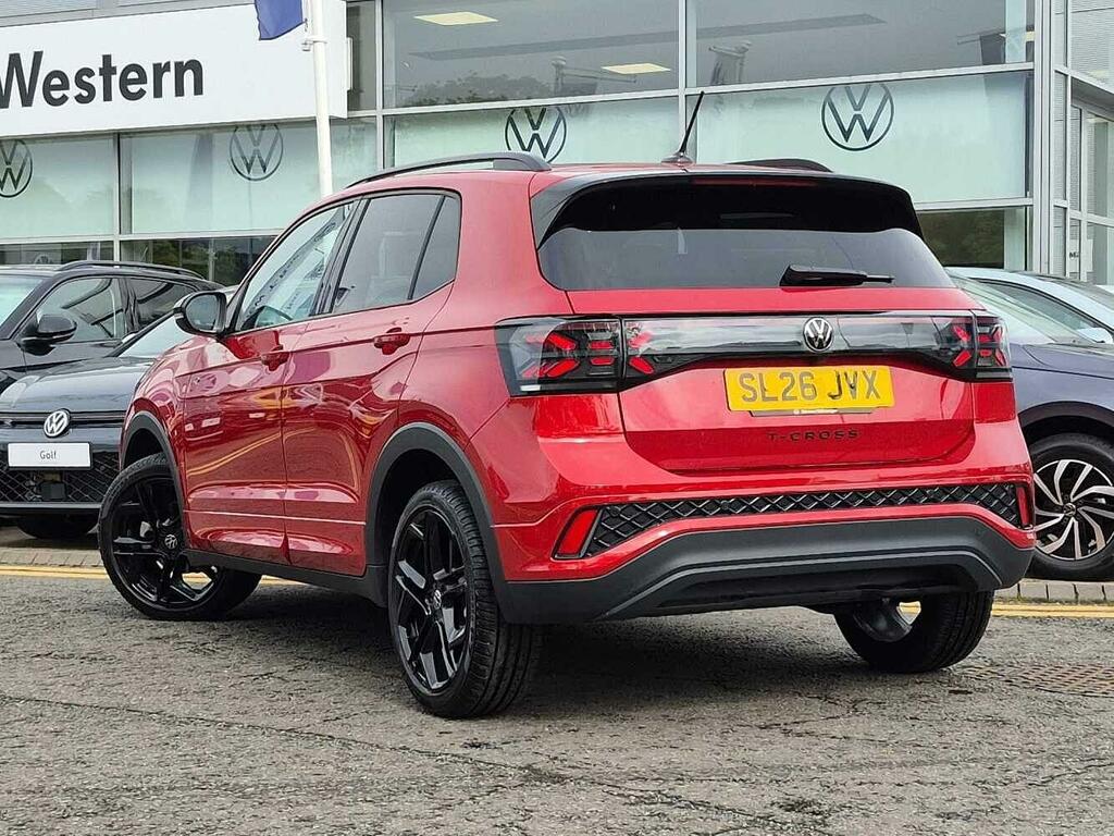 Volkswagen T-Cross Black Edition 1.0 Tsi 115Ps 7-Speed Dsg Red #3