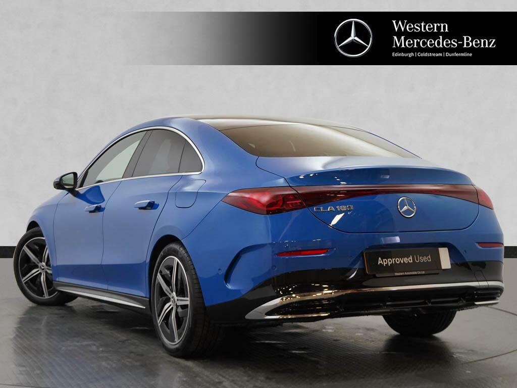 Mercedes-Benz CLA Class Cla 180 Amg Line Executive Blue #2