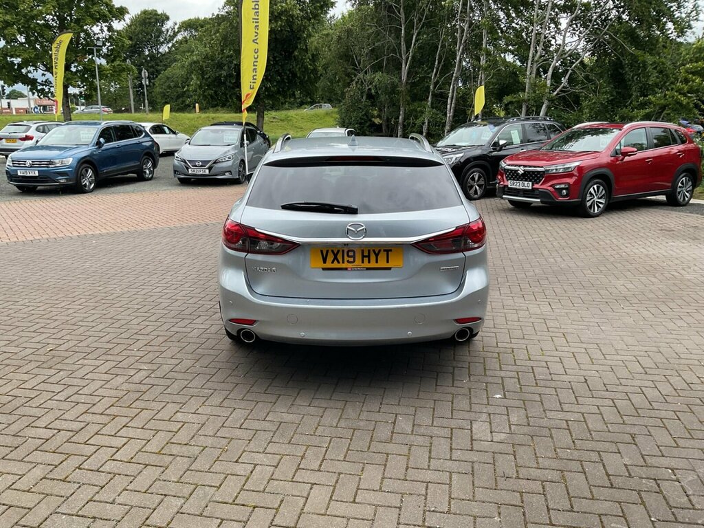 Mazda 6 2.2 Skyactiv-d Sport Nav Tourer Euro 6 Ss Silver #6
