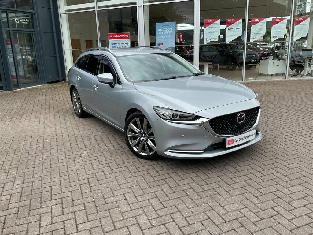 Mazda 6 2.2 Skyactiv-d Sport Nav Tourer Euro 6 Ss Silver