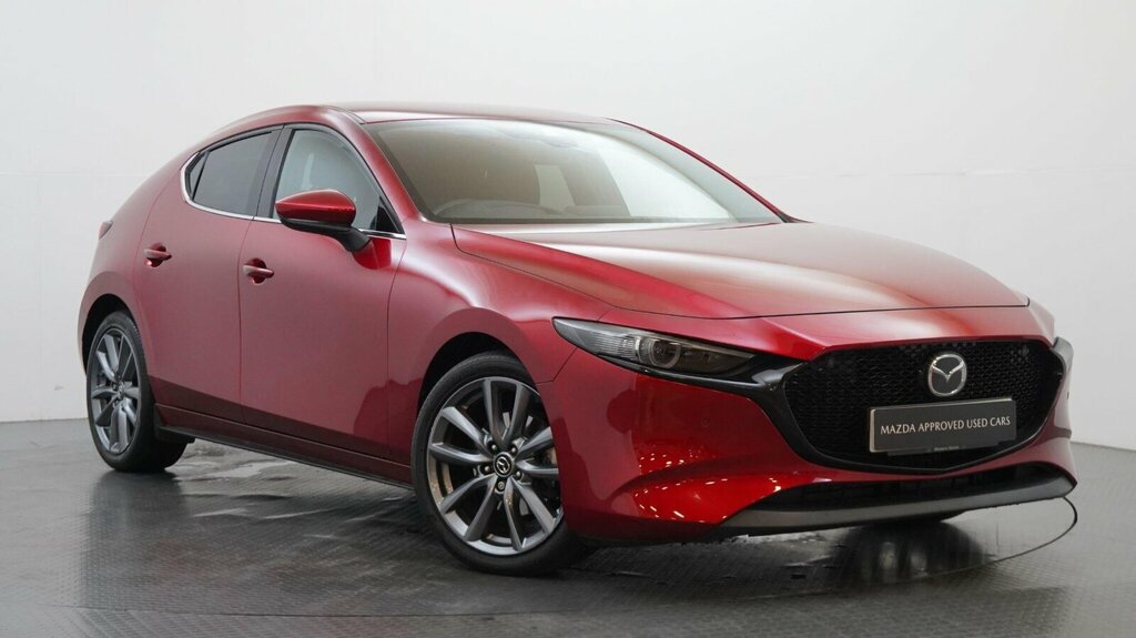 Mazda 3 2.0 Skyactiv-g Mhev Sport Lux Euro 6 Ss Red