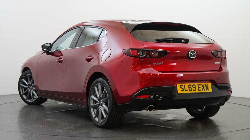 Mazda 3 2.0 Skyactiv-g Mhev Sport Lux Euro 6 Ss SL69EXW Red #2