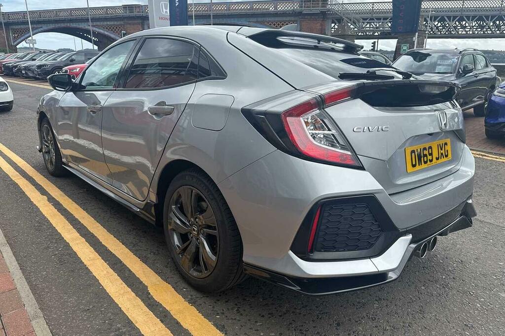 Honda Civic 1.5 Vtec Turbo Sport Plus Silver #3