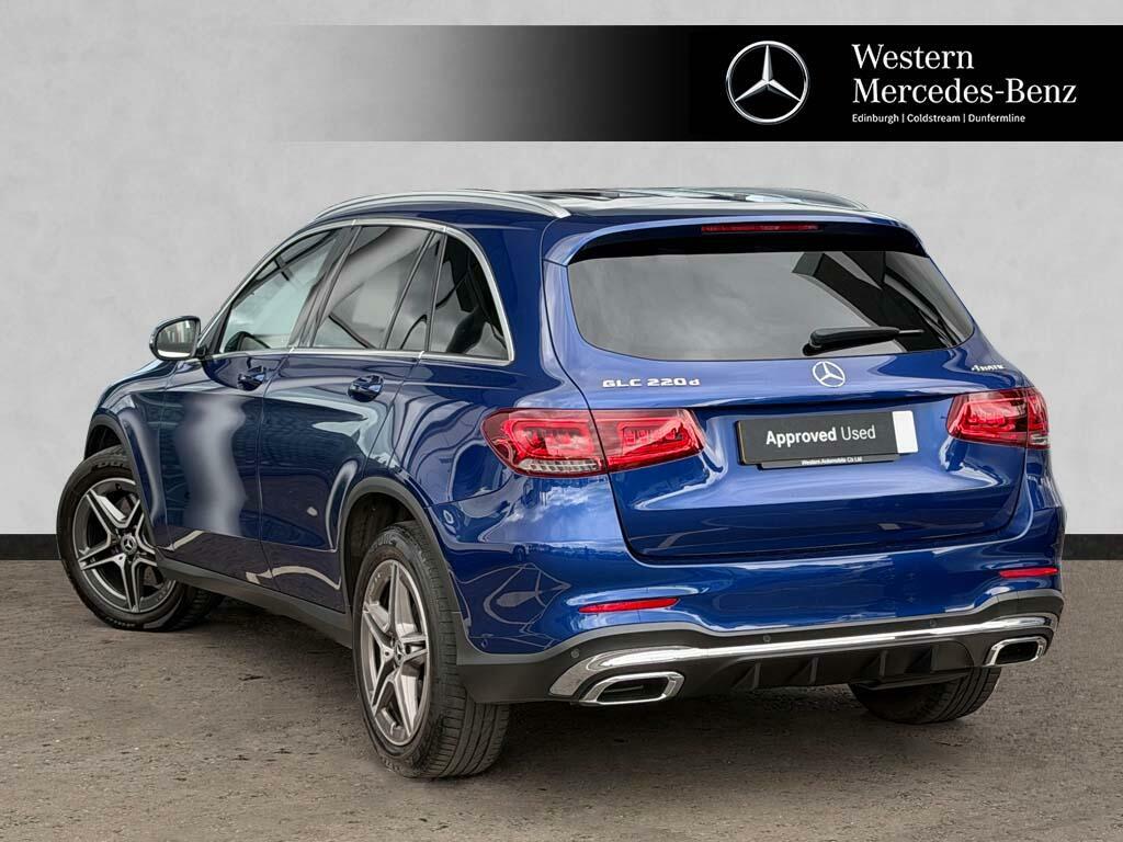 Mercedes-Benz GLC Class Glc 220 D 4Matic Amg Line SK21BCL Blue #2