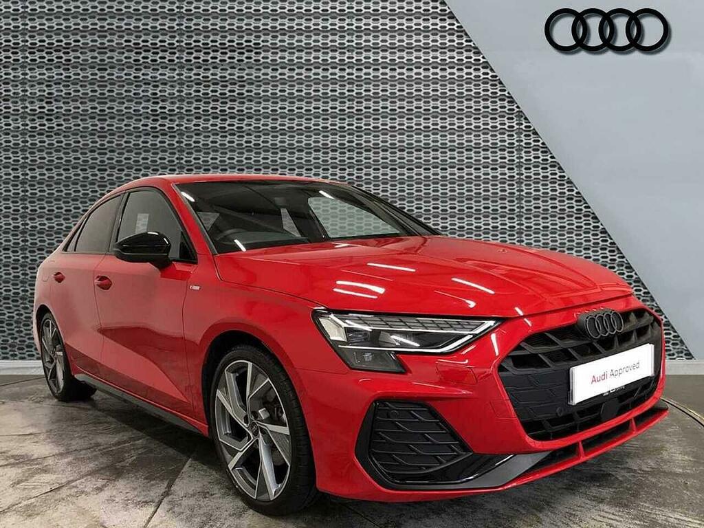 Audi A3 Black Edition Tfsi 150 Ps S Tronic Red