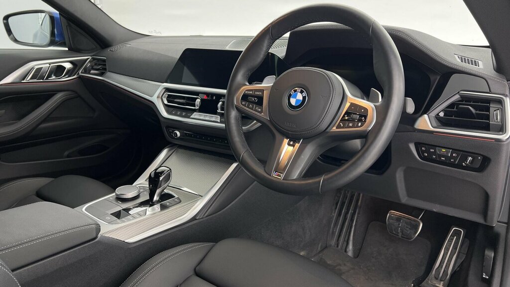 BMW 4 Series Gran Coupe 420D Xdrive M Sport Coupe Blue #6