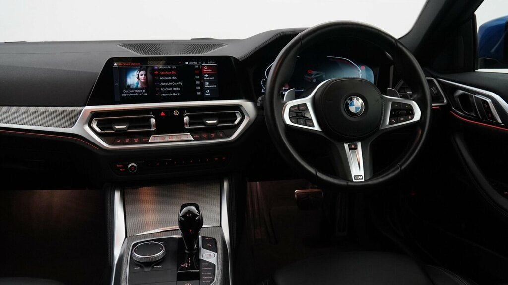 BMW 4 Series Gran Coupe 2.0 420D Mht M Sport Coupe Hybrid Blue #5
