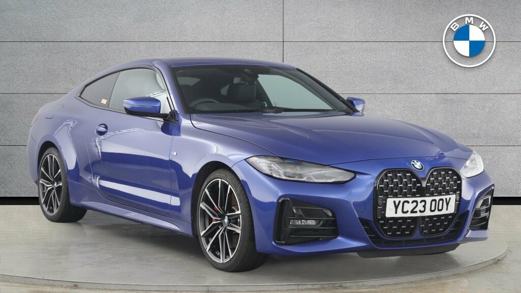 BMW 4 Series Gran Coupe 420D Xdrive M Sport Coupe Blue