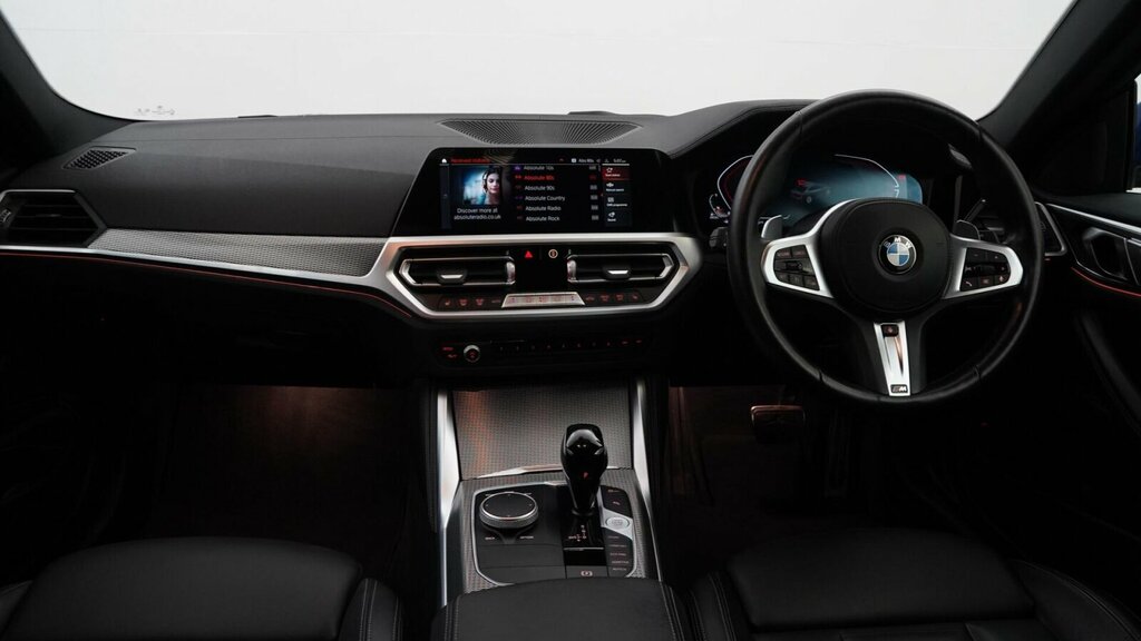 BMW 4 Series Gran Coupe 2.0 420D Mht M Sport Coupe Hybrid Blue #4