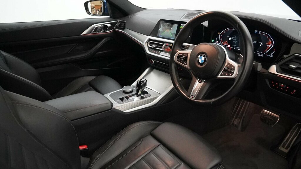 BMW 4 Series Gran Coupe 2.0 420D Mht M Sport Coupe Hybrid Blue #6