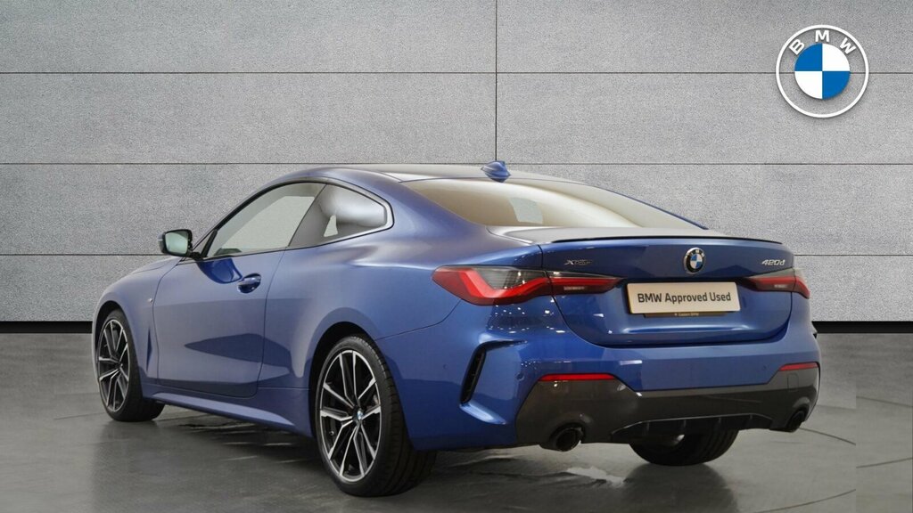 BMW 4 Series Gran Coupe 2.0 420D Mht M Sport Coupe Hybrid Blue #2