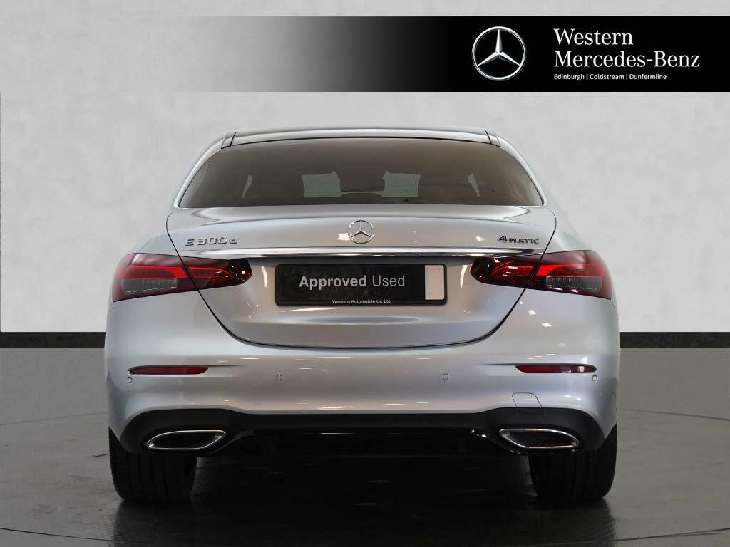 Mercedes-Benz E Class E 300 D 4Matic Amg Line Night Edition Premium Plus SN23UAJ Silver #5