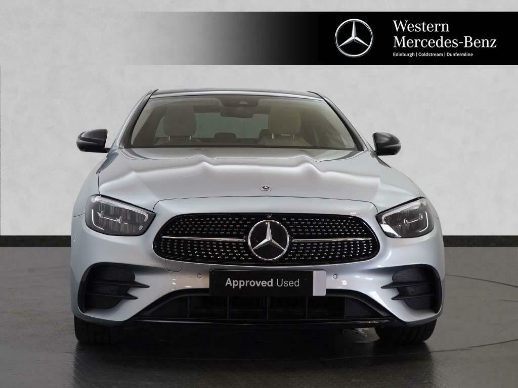 Mercedes-Benz E Class E 300 D 4Matic Amg Line Night Edition Premium Plus SN23UAJ Silver #2