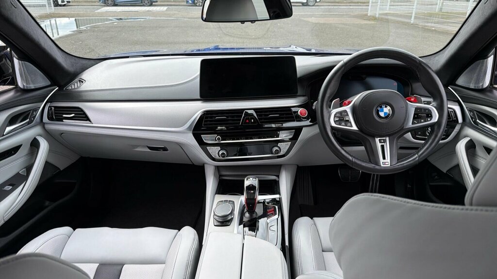 BMW M5 4.4I V8 Competition Saloon Steptronic X Blue #4