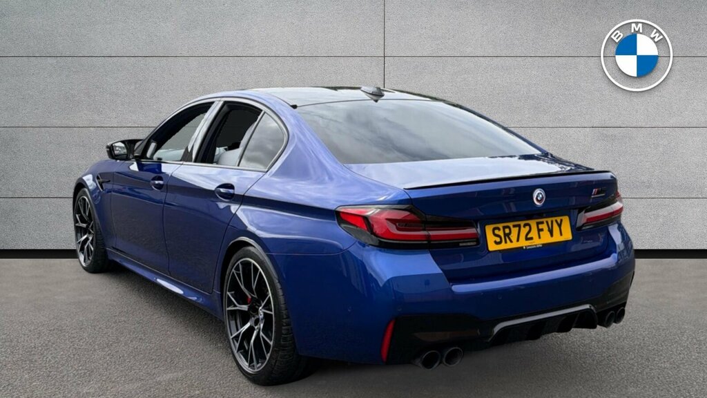 BMW M5 4.4I V8 Competition Saloon Steptronic X Blue #2