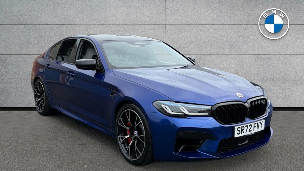 BMW M5 4.4I V8 Competition Saloon Steptronic X Blue