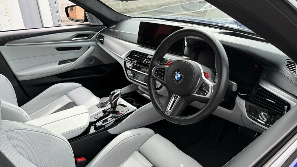 BMW M5 4.4I V8 Competition Saloon Steptronic X Blue #6