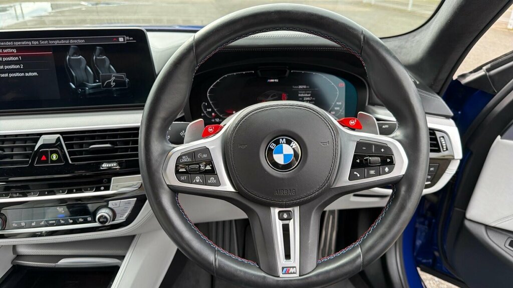 BMW M5 4.4I V8 Competition Saloon Steptronic X Blue #5