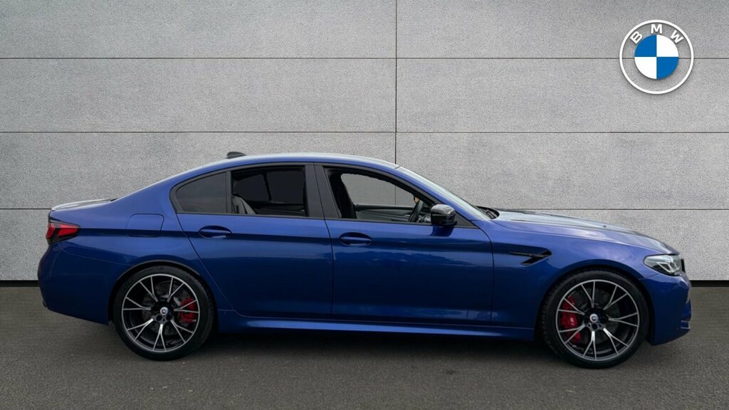 BMW M5 4.4I V8 Competition Saloon Steptronic X Blue #3