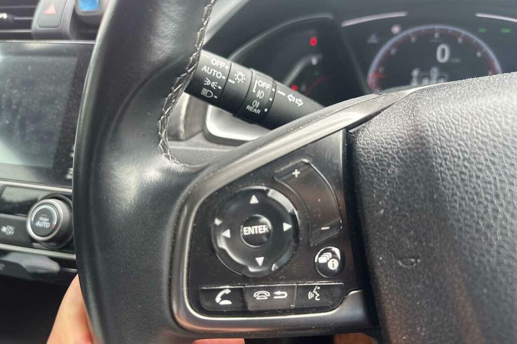 Honda Civic 1.0 Vtec Turbo Se Cvt Euro 6 Ss Silver #15