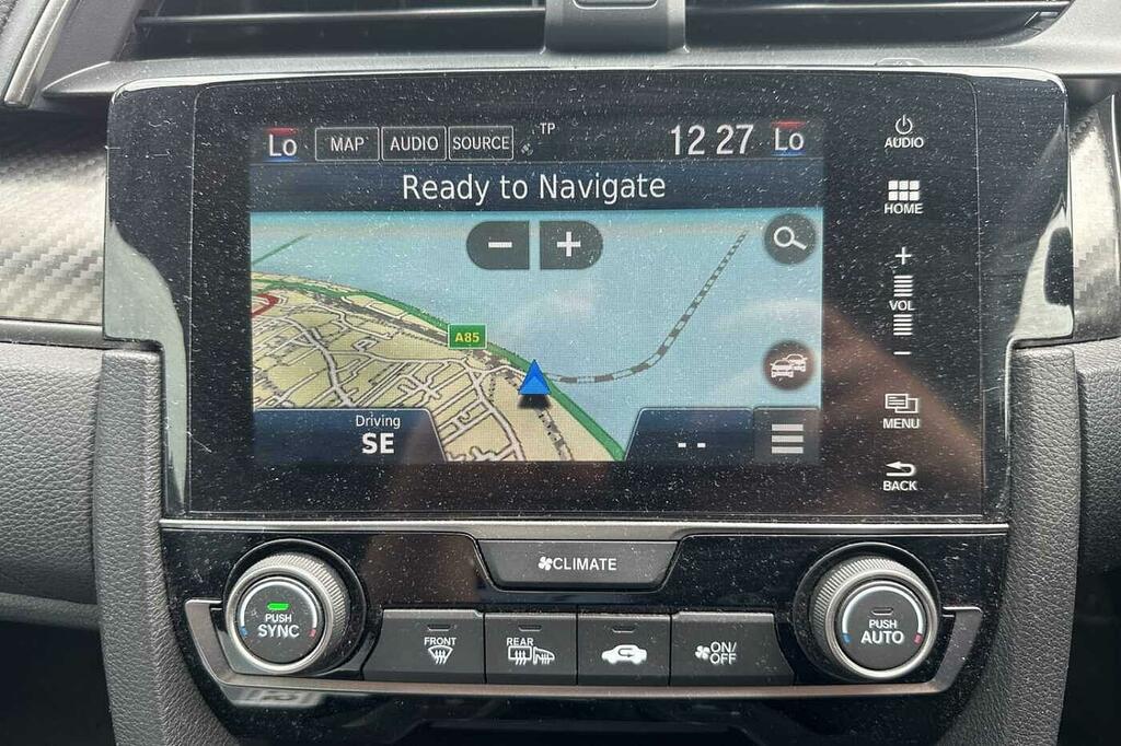 Honda Civic 1.0 Vtec Turbo Se Cvt Euro 6 Ss Silver #16