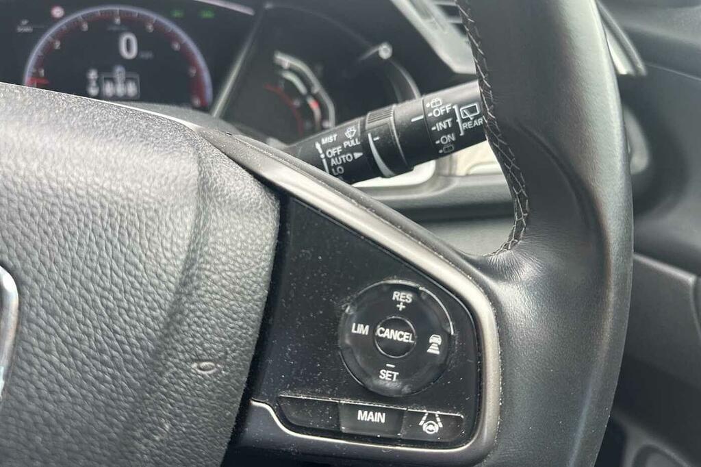 Honda Civic 1.0 Vtec Turbo Se Cvt Euro 6 Ss Silver #14