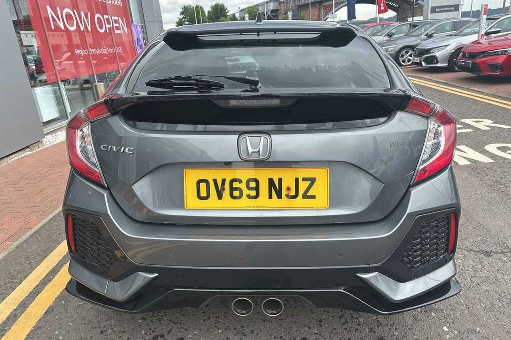 Honda Civic 1.0 Vtec Turbo Se Cvt Euro 6 Ss Silver #7