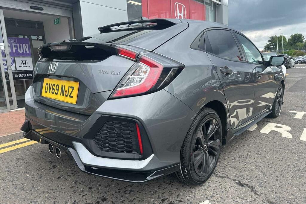 Honda Civic 1.0 Vtec Turbo Se Cvt Euro 6 Ss Silver #12