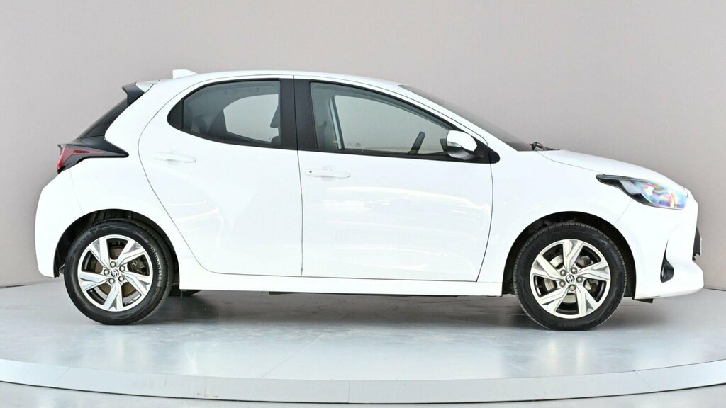 Toyota Yaris 1.5 Vvt-h Icon Hatchback Hybrid E-cvt E SM24XLJ White #6
