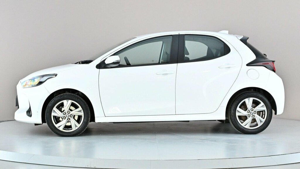 Toyota Yaris 1.5 Vvt-h Icon Hatchback Hybrid E-cvt E SM24XLJ White #4