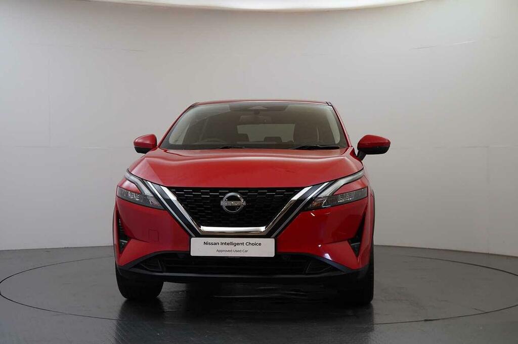 Nissan Qashqai 1.3 Dig-t Mh 140 N-connecta With Sat Nav And 360 V DS23XEB Red #4