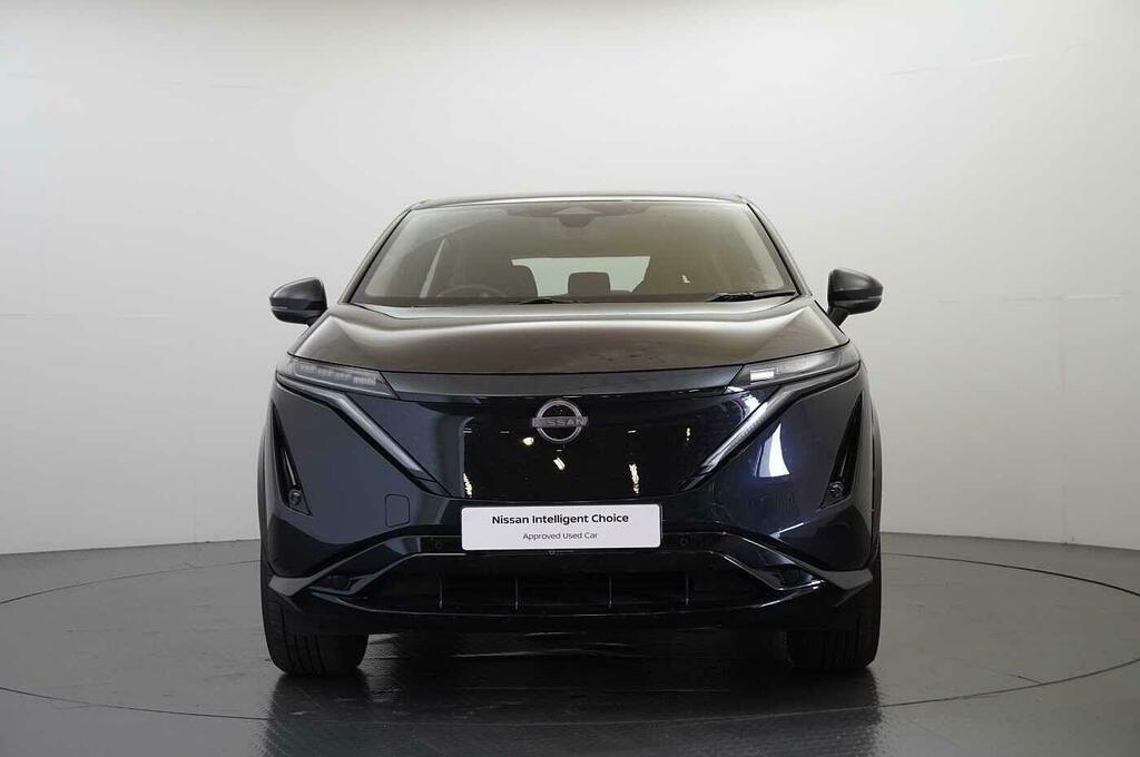 Nissan Ariya 63Kw 215Hp Engage With Sat Nav And Rear Vie Green #4