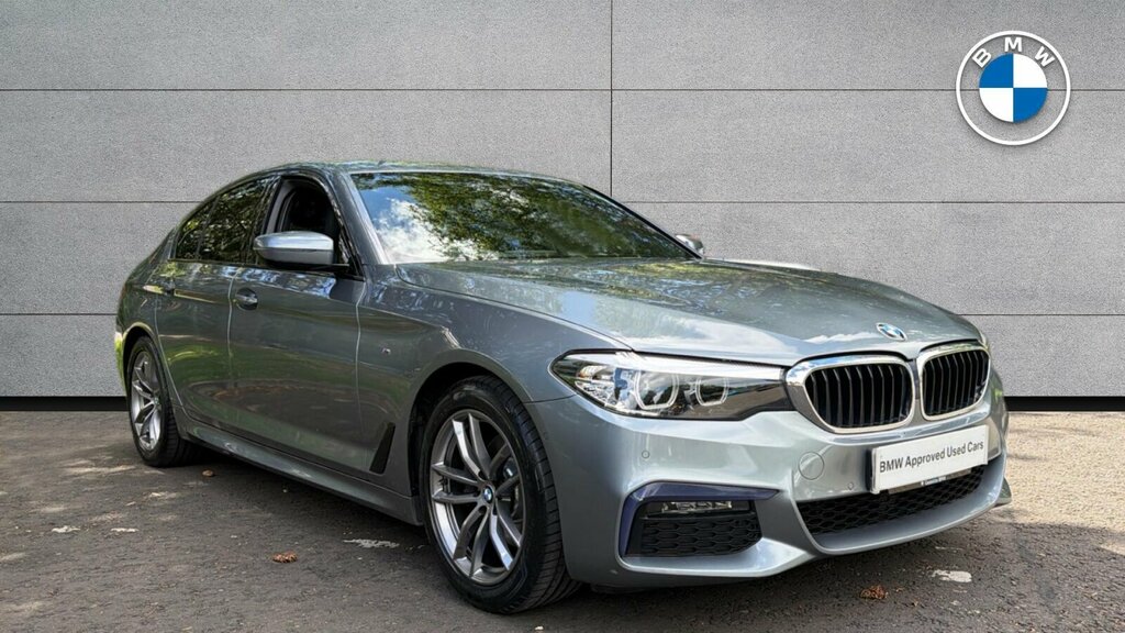 BMW 5 Series 520D Xdrive M Sport Saloon Blue