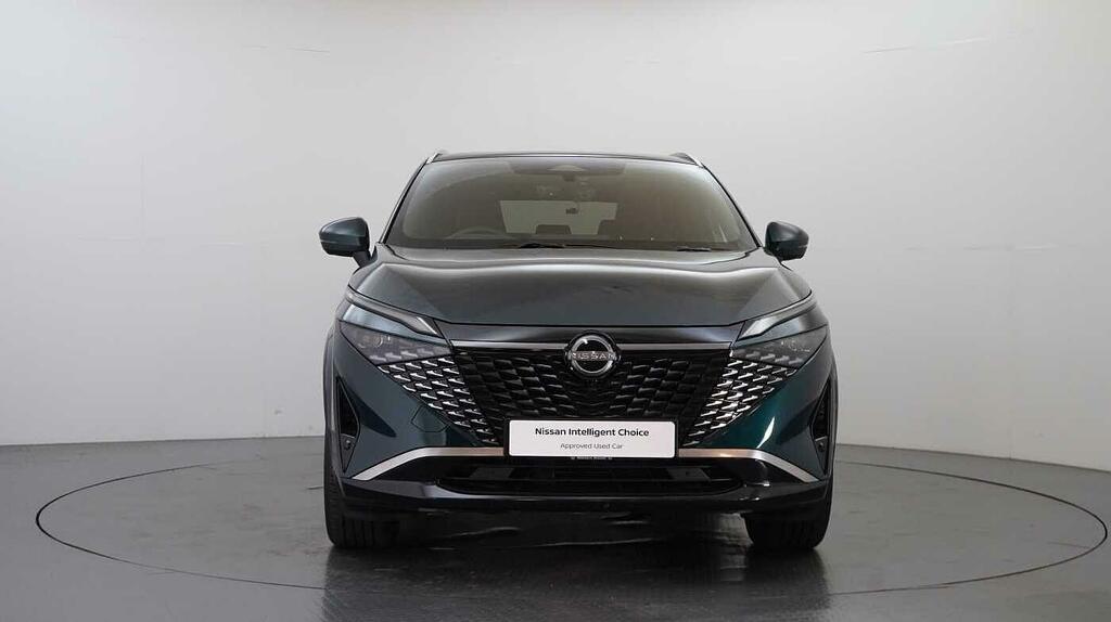 Nissan Qashqai 1.3 Dig-t Mh 158 Tekna With Glass Roof And Drive A SK74FBA Green #4