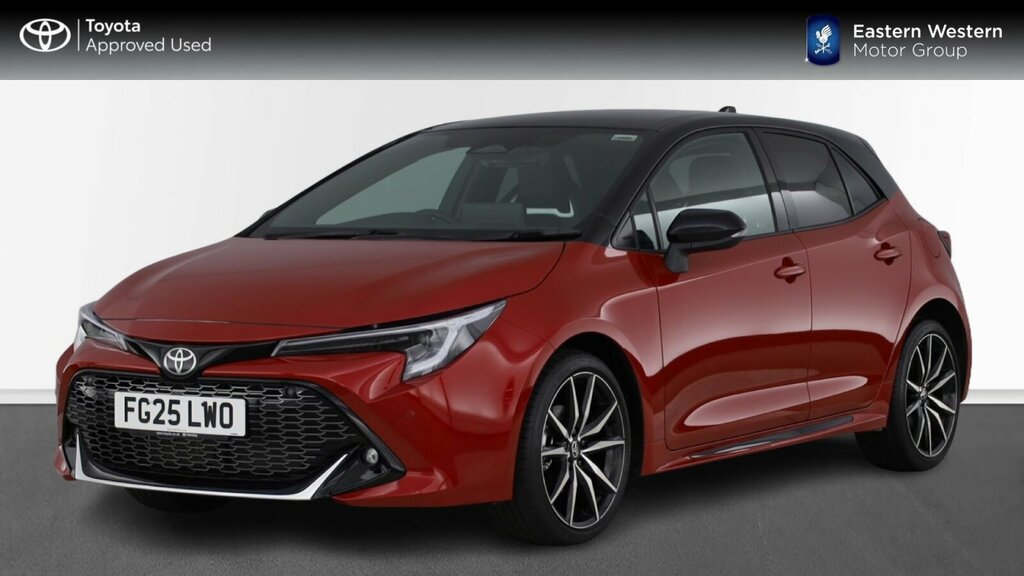 Toyota Corolla 1.8 Vvt-h Gr Sport Cvt Euro 6 Ss FG25LWO Red #3