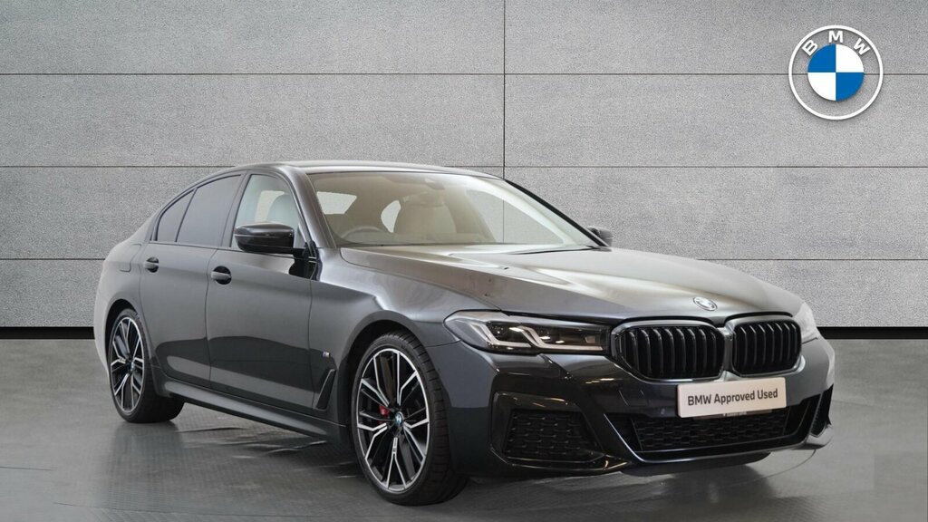 BMW 5 Series 520D M Sport Saloon SL72JSU Black