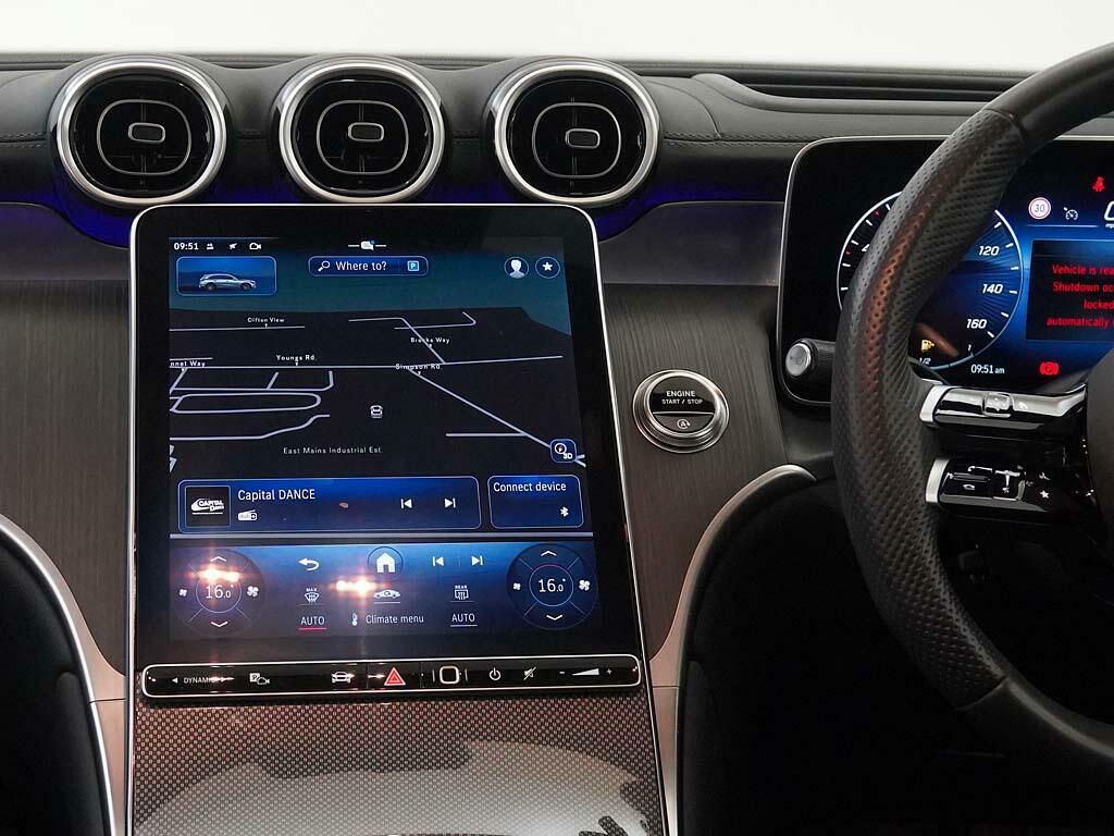 Mercedes-Benz GLC Class 2.0 Glc300h Mhev Amg Line Premium G-tronic 4Mat PL73ULP Black #37