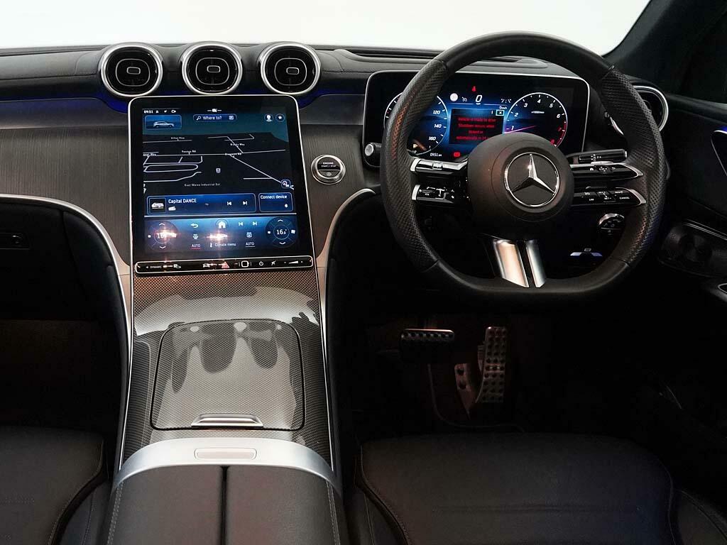 Mercedes-Benz GLC Class 2.0 Glc300h Mhev Amg Line Premium G-tronic 4Mat PL73ULP Black #5
