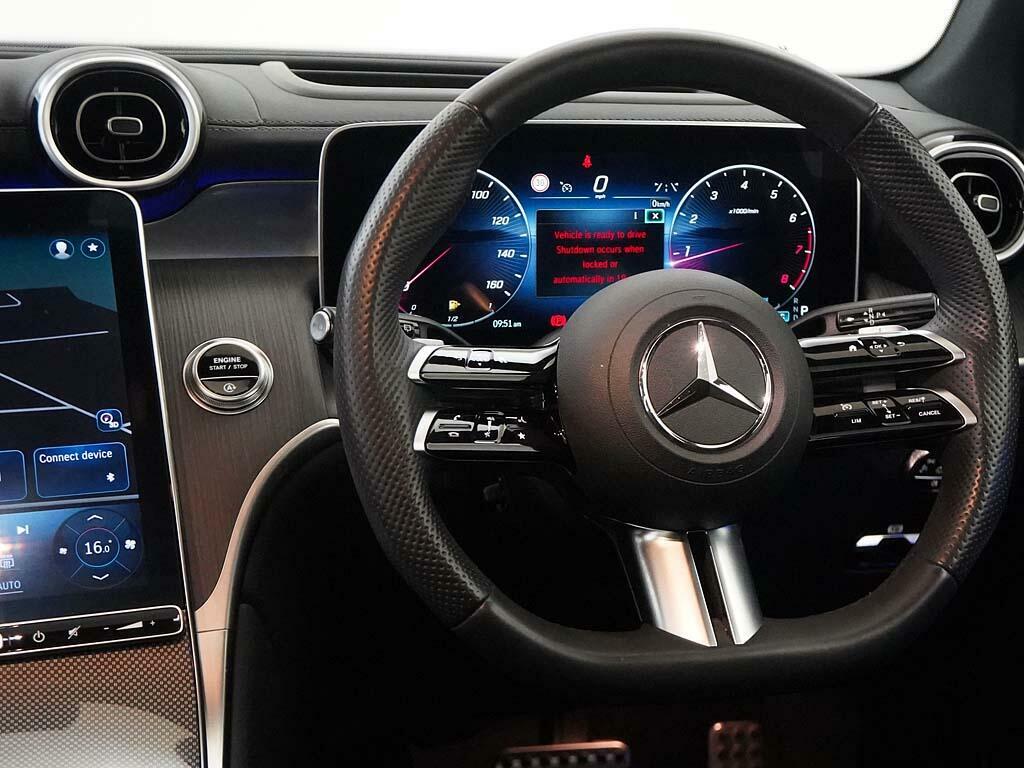 Mercedes-Benz GLC Class 2.0 Glc300h Mhev Amg Line Premium G-tronic 4Mat PL73ULP Black #36