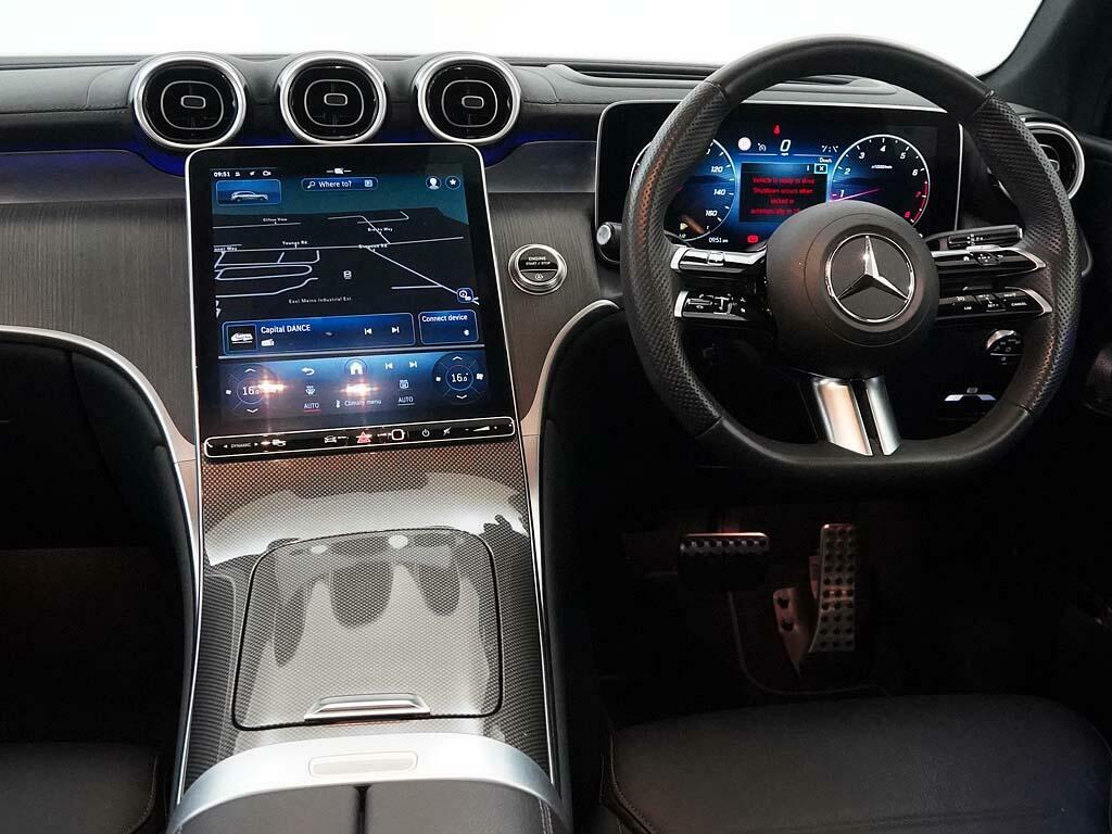 Mercedes-Benz GLC Class 2.0 Glc300h Mhev Amg Line Premium G-tronic 4Mat PL73ULP Black #35