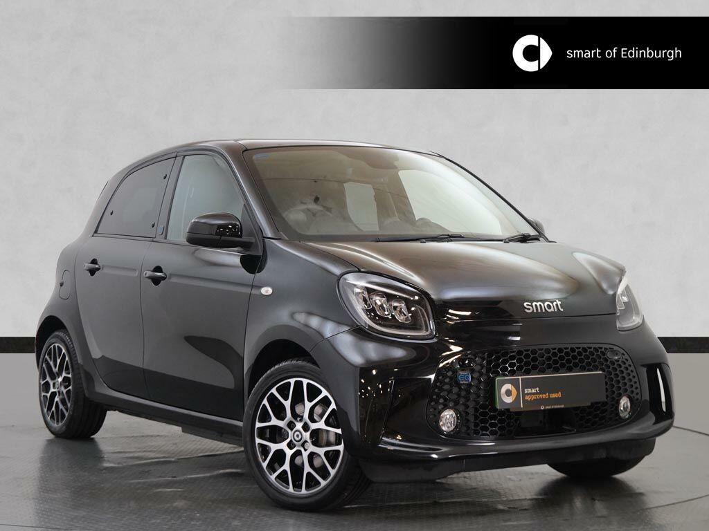 Smart Forfour 17.6Kwh Exclusive 22Kw Charger Black