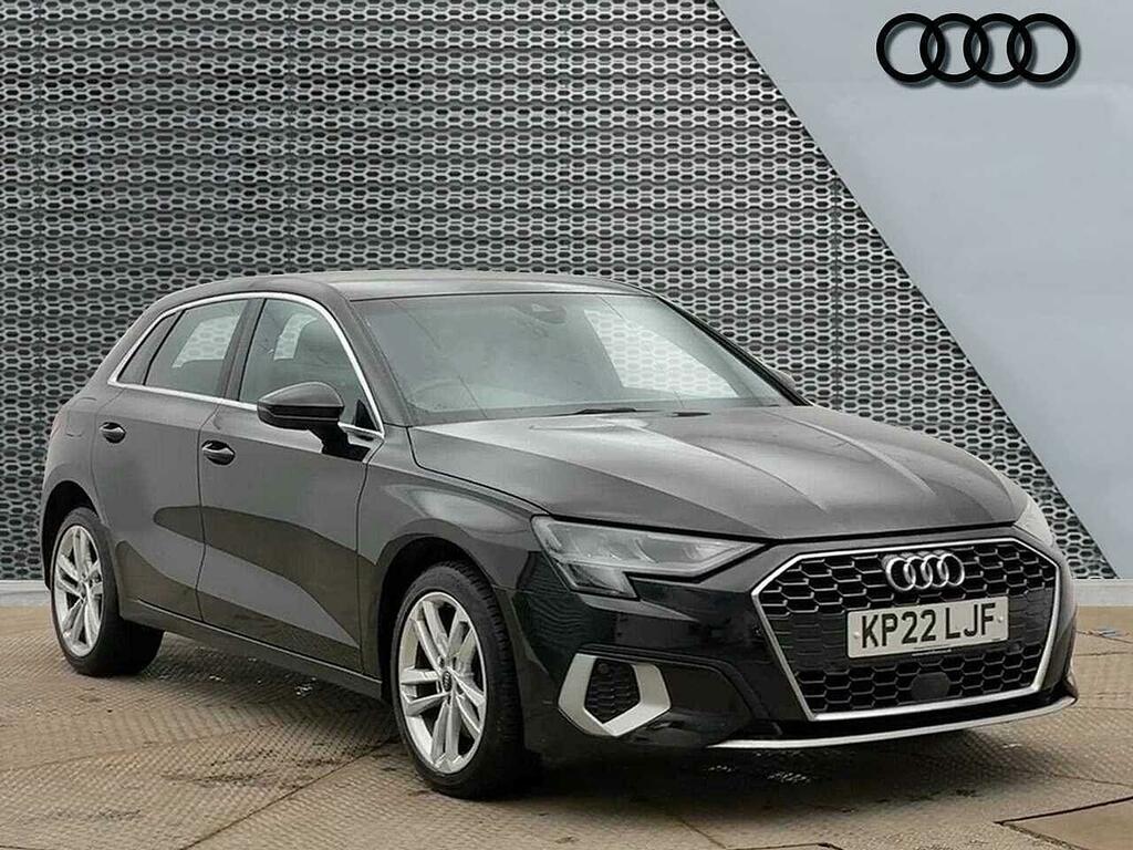 Audi A3 Sport 40 Tfsi E 204 Ps S Tronic KP22LJF Black