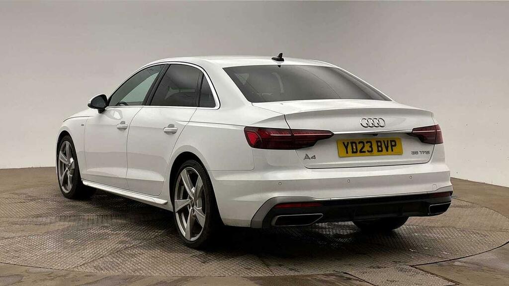 Audi A4 S Line 35 Tfsi 150 Ps S Tronic White #3